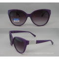 Модные ацетат и металлические солнцезащитные очки P01065